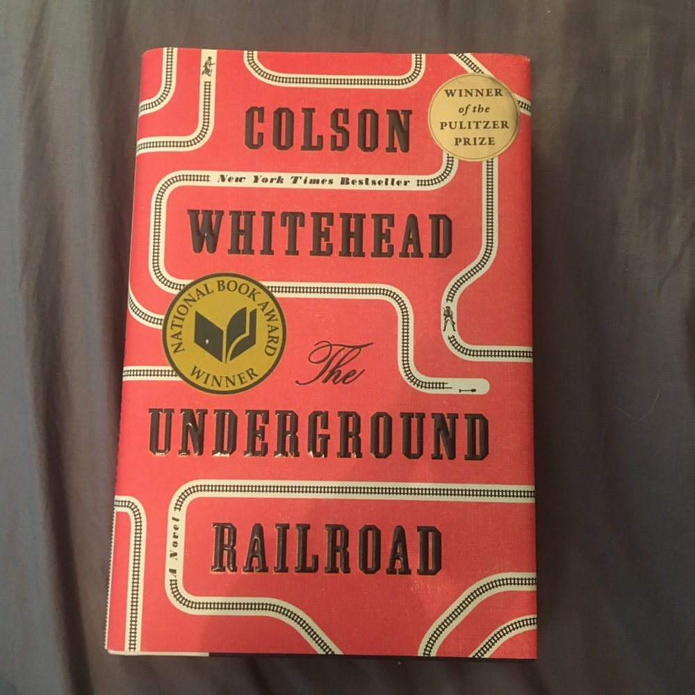The Underground Railroad book by Colson Whitehead